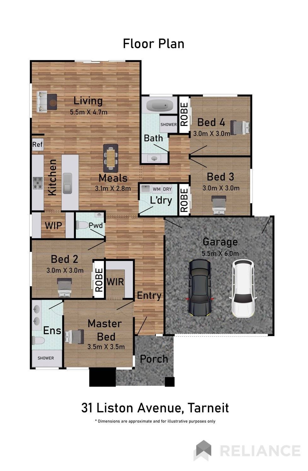 31 Liston Avenue Floor Plan